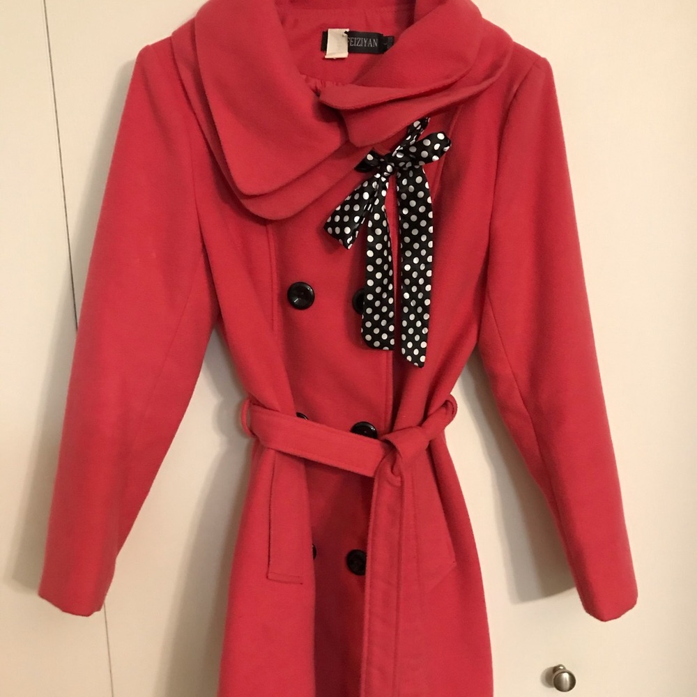 Pink Pea Coat